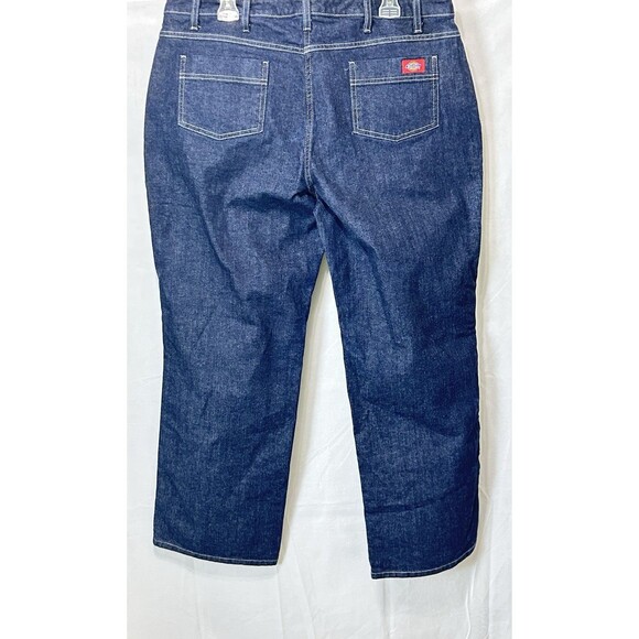 Dickies Womens‎ 18 Regular Denim Blue Jean - Picture 9 of 10